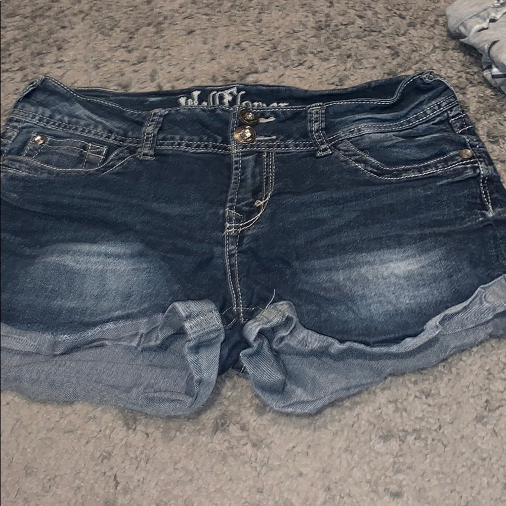 Blue Jean Shorts